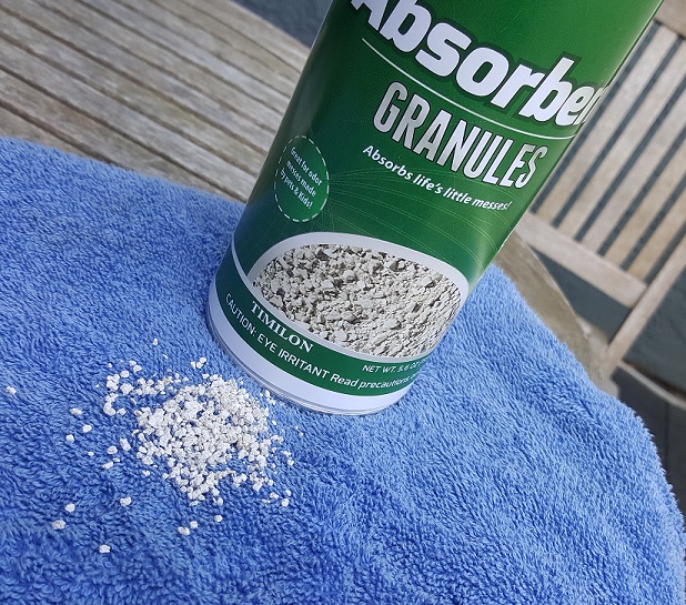 OdorKlenz review Absorbent granules